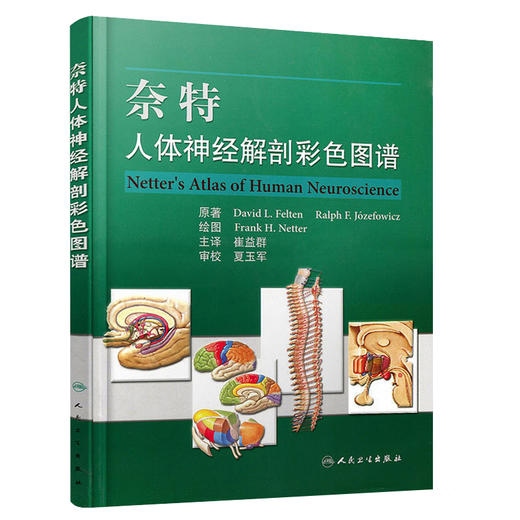 奈特人体神经解剖彩色图谱 商品图0