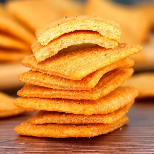 星芭脆小米鸡蛋锅巴300g 麻辣烧烤五香味香脆锅巴郊游零食 商品图4