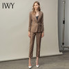 IWY/卡其西服套装女英伦风面试工作服OL休闲职业装高端小西装通勤正装CP11370 商品缩略图4