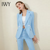 IWY/蓝色西服套装职业装气质女神范高端工作服正装女总裁范ol西装201066C1+P1 商品缩略图1