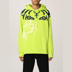 KENZO 高田贤三 连帽 男士卫衣 绿色 FB65 SW538 4MO 45