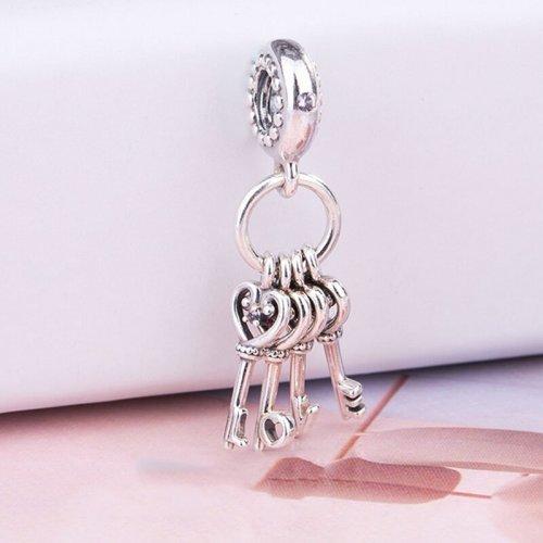 PANDORA/潘多拉女士925银串饰吊坠爱之钥797654NPMMX 商品图4
