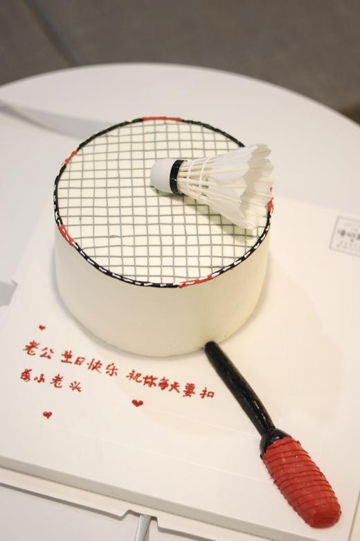 【生日蛋糕】羽毛球手绘款 商品图0