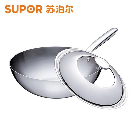 Z| 苏泊尔（SUPOR）雅致三层复合钢炒锅CC30V1 商品图0