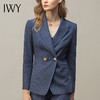 IWY/蓝色条纹西装套装女气质英伦风高端商务OL职业装置业顾问工服CP11348 商品缩略图4
