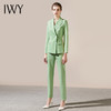 IWY/绿色职业装套装高级西装套裤两件套工服女气质女神范美业套装213168C1+213168P1 商品缩略图4