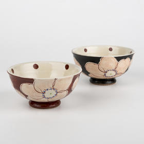【虚空藏窑】日本原产虚空藏窑浪漫樱花系列手工碗对碗