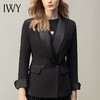 IWY/气质优雅黑色纱裙西装外套女时尚百搭通勤职业裙装工作服C10380+7500457 商品缩略图4
