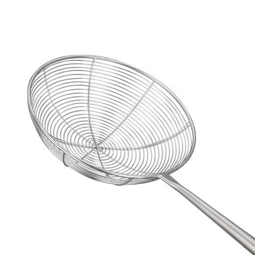 美思工房304不锈钢漏网筛家用笊篱厨房捞面勺大号过滤网 商品图3