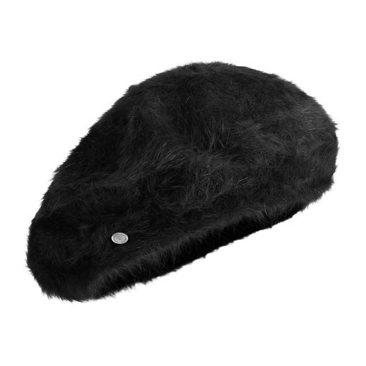 北京仓｜LAULHERE-Angora-经典黑 贝雷帽［法国设计师］ 商品图0