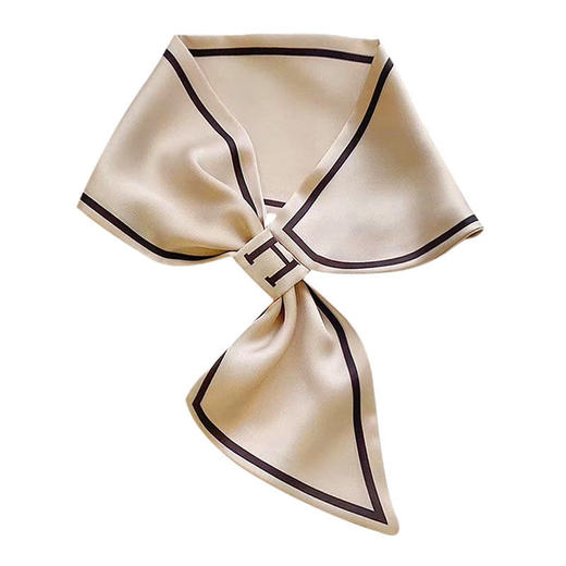 百搭懒人丝巾小长条气质韩式护颈领巾 商品图6