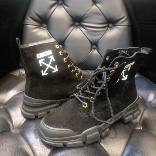 lfgj  jeans  BB103时尚舒适全皮加绒女靴 商品图3