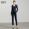 IWY/时尚女总裁套装英伦风高端职业装商务时尚西装气质正装干练工作服C1361-L+P1112 商品缩略图0
