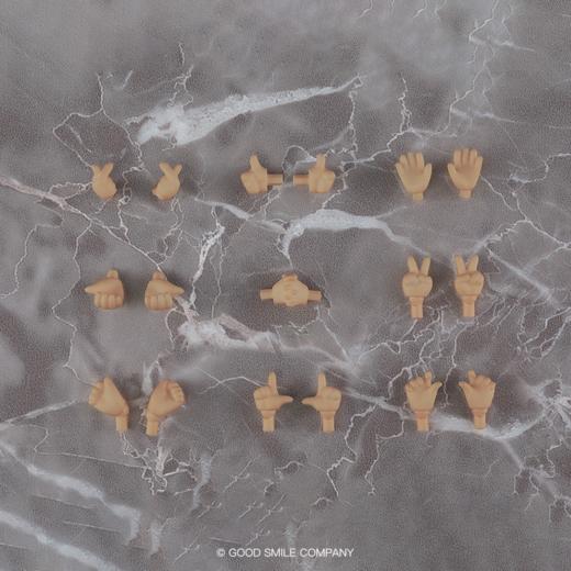 【GSC现货】粘土人Doll 替换手套装 02（almond milk/cinnamon/cream/peach） 商品图3