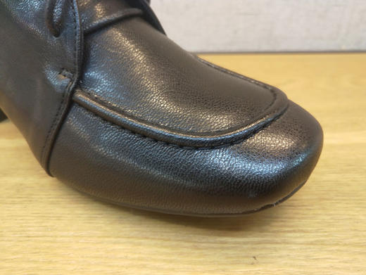 豪行休闲鞋女2021年新款春款潮网红方头单鞋21128780正品中跟系带 商品图6