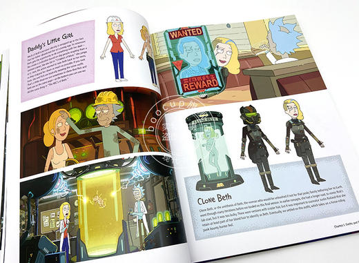 瑞克和莫蒂动画设定集2 英文原版 The Art of Rick and Morty Volume2 商品图5