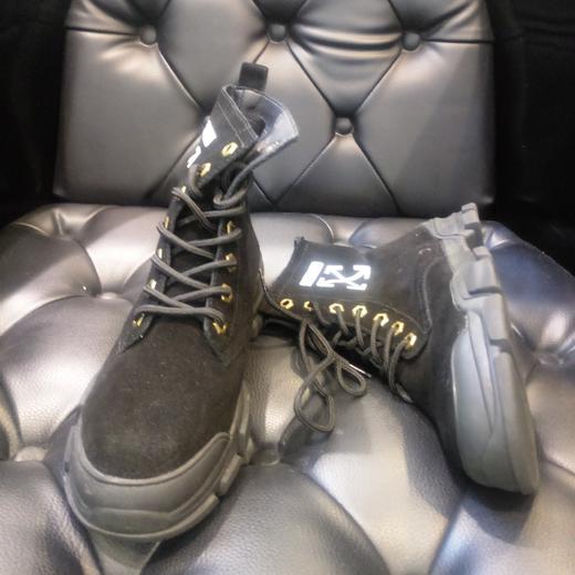 lfgj  jeans  BB103时尚舒适全皮加绒女靴 商品图5