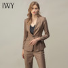 IWY/卡其西服套装女英伦风面试工作服OL休闲职业装高端小西装通勤正装CP11370 商品缩略图2