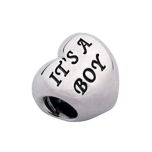 PANDORA/潘多拉 女士925银男孩之手心形串珠 791281CZB 银色 商品图2