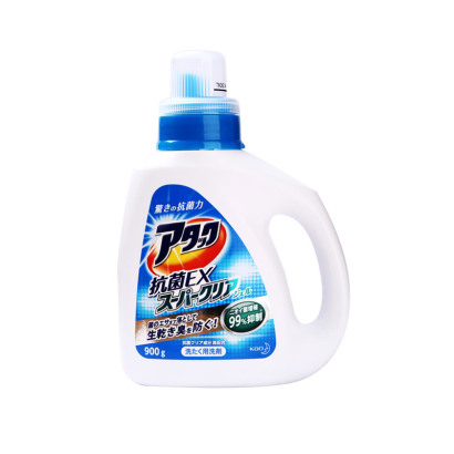 KAO花王 酵素除菌洗衣液900g 蓝色 日本