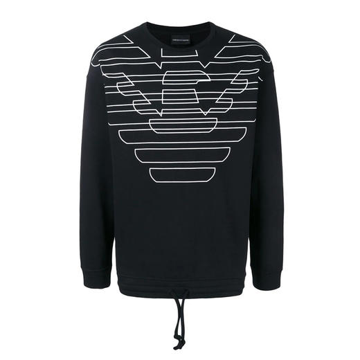Emporio Armani 安普里奥 阿玛尼 黑色男士运动衫3G1ME6-J36Z-0999 商品图0