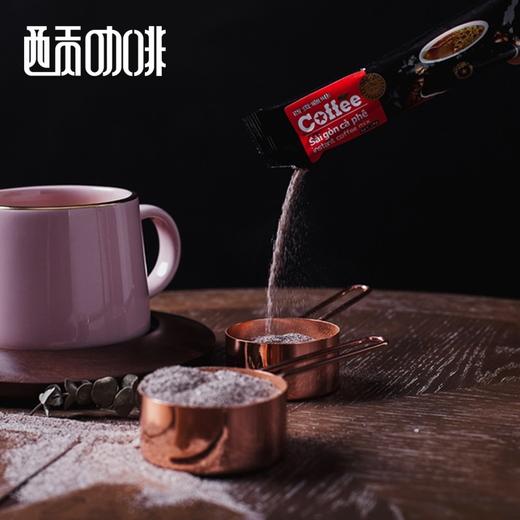 越南西贡炭烧咖啡粉900g袋装三合一速溶咖啡原味50条装原装进口 商品图1