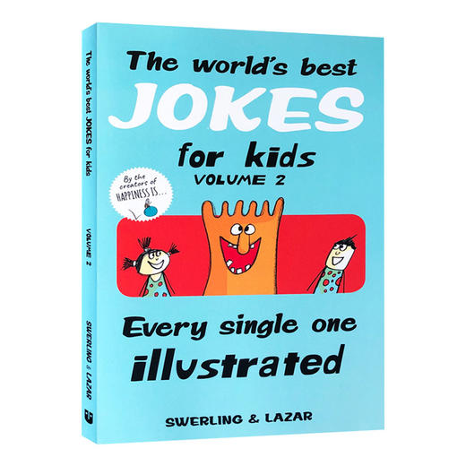 给孩子的笑话绘本2 英文原版 The World's Best Jokes for Kids Volume 2 幽默笑话 脑筋急转弯 英文版进口英语书籍 Lisa Swerling 商品图0