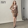 IWY/卡其时尚西装套裙女正装气质名媛工作服休闲西服职业装主持人套装CS11370 商品缩略图2