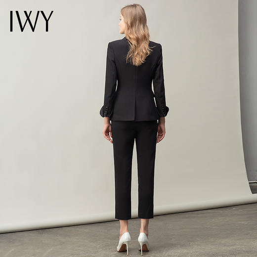 IWY/黑色高端职业装西服套装女气质女神范时尚西装正装工作服CP10380 商品图3