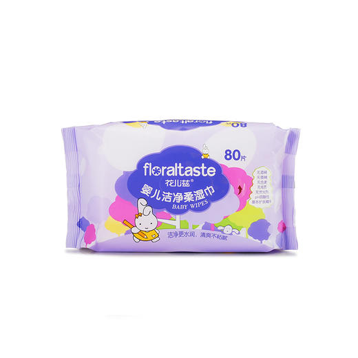 花儿滋婴儿洁净柔湿巾80S 商品图0