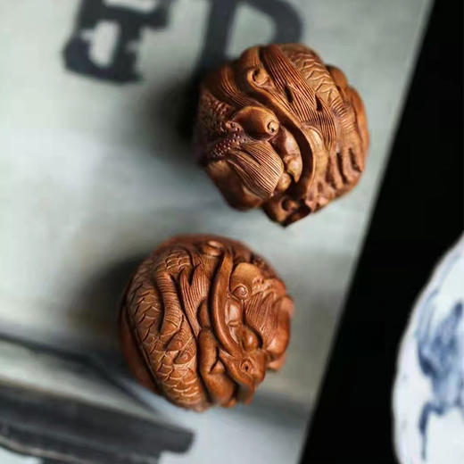 老山檀香【祥龙】保健球 商品图1