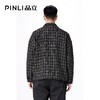 PINLI品立秋冬新款男装小香风格子外衣夹克外套潮B213304356 商品缩略图2