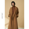 EAZYPEZY 小浴袍方领长款羊绒羊毛大衣 商品缩略图2