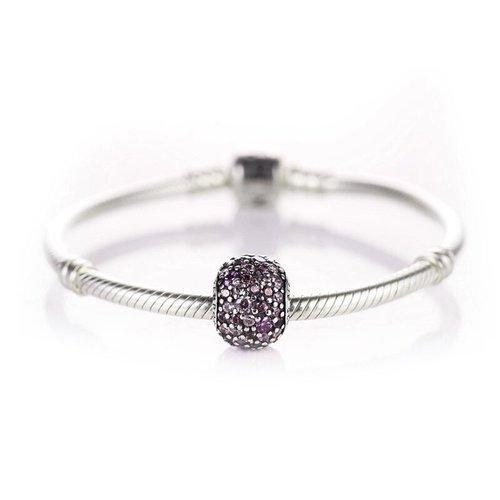 PANDORA/潘多拉 925银粉紫彩色串珠  791261ACZMX 商品图1