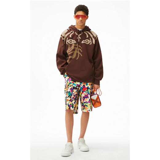 KENZO 高田贤三 连帽 男士卫衣 咖啡 FB65 SW538 4MO 90 商品图0