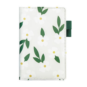 卡杰A6手账本-纯白的小花CA6J4821-3笔记本日记本可爱少女心文艺学生本商务记事本