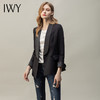 IWY/时尚牛仔裤西装套装女休闲气质西服外套商务修身上班职业正装C10380 商品缩略图1