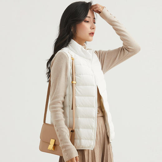 丁摩 无缝立领马甲背心K-2001DB199-WX125 商品图14