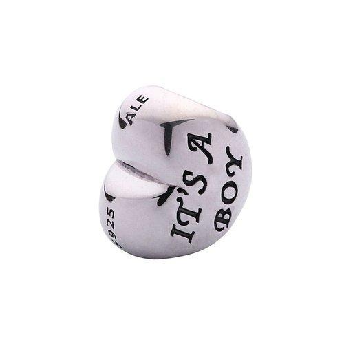 PANDORA/潘多拉 女士925银男孩之手心形串珠 791281CZB 银色 商品图4