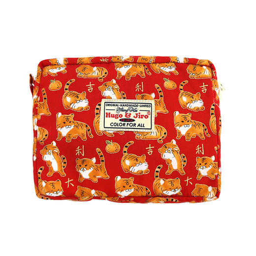 HUJI祤集Motley收纳包插画老虎老虎 商品图4