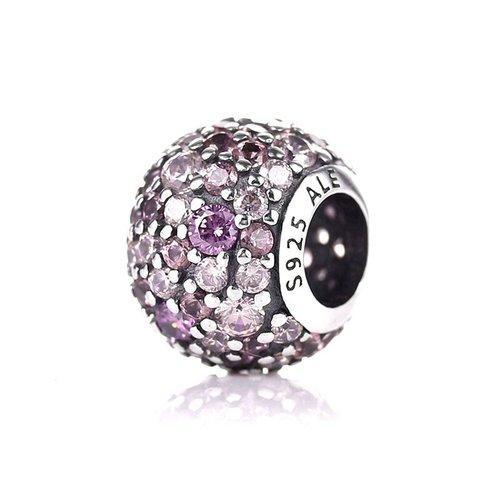 PANDORA/潘多拉 925银粉紫彩色串珠  791261ACZMX 商品图4