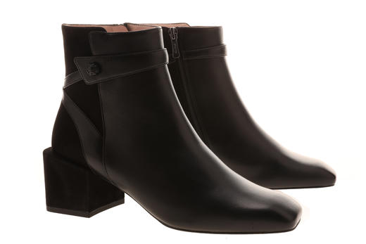 sheme【宁静同款】简约几何轮廓时髦短靴 商品图9