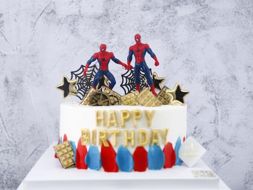 蜘蛛侠（玩偶随机）蛋糕3 商品图0