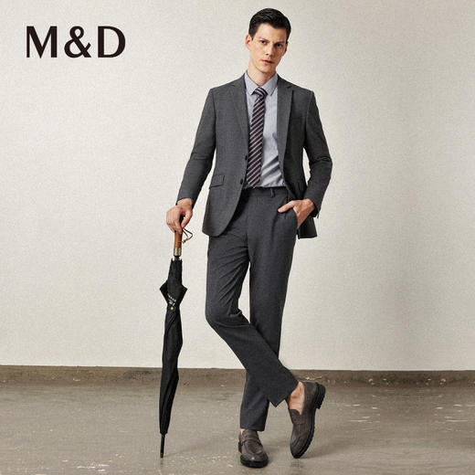 [西服套装]MD名盾男商务西装微弹职业正装礼服婚礼宴会西服 商品图0