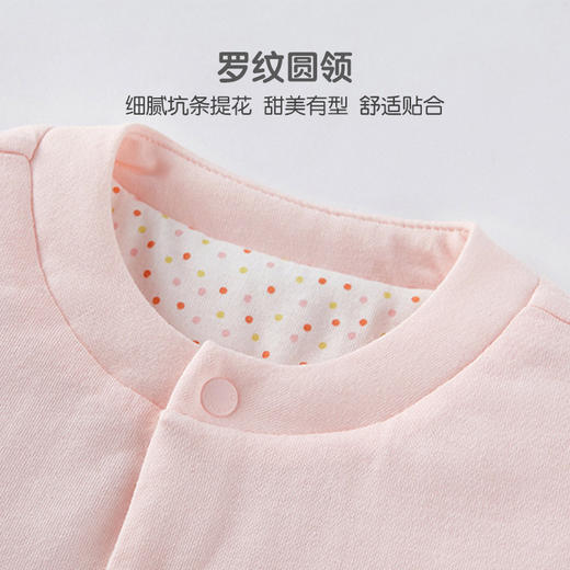 英氏女宝宝夹棉保暖家居服上衣裤子套装YZJDJ31003A YZJHJ31010A 商品图1