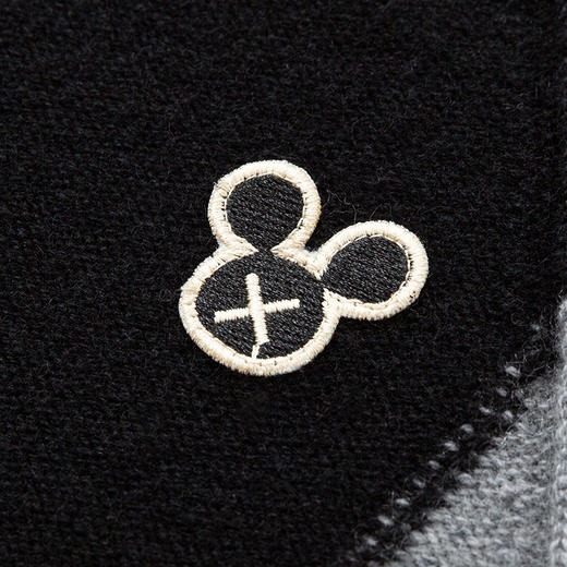 【童装拼接撞色羊绒衫】羊绒世家童装男宝100%山羊绒内搭加厚保暖毛衣 商品图10