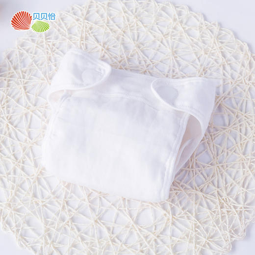 贝贝怡婴幼儿宝宝纱布轻薄防漏尿布裤 商品图0