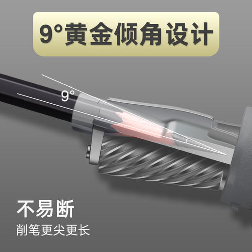 天文手摇素描削笔机8029美术生专用削笔刀新款炭笔卷笔刀速写转笔刀 商品图5