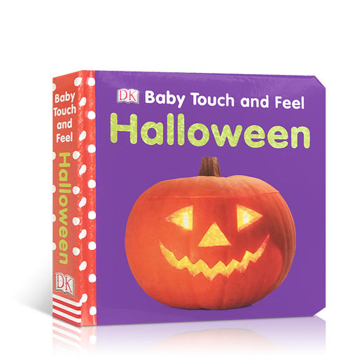 万圣节触摸书 Baby Touch and Feel Halloween 英文原版节日绘本宝宝触摸操作纸板书 低幼儿童英语早教启蒙 亲子共读0-2岁DK出品 商品图0