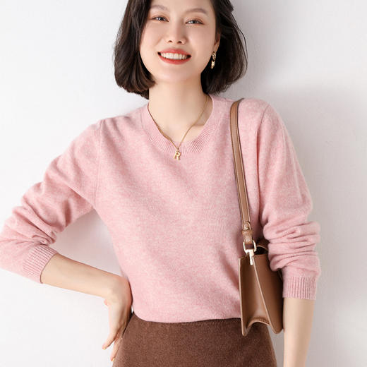 「专柜品质」澳洲美利奴羊毛衫 9色可选 轻盈柔软 不易起球 不易掉毛 保暖亲肤不扎肤 BIMO碧茉女款【72小时发货】 商品图8